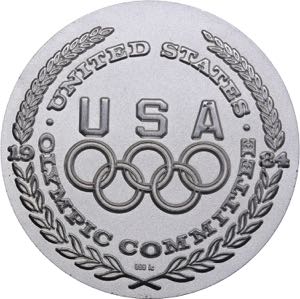 USA medal Olympics 1984
47.20 g. 46mm. ... 