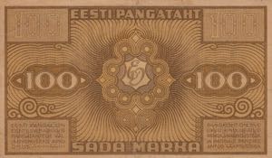 Estonia 100 marka 1921 F