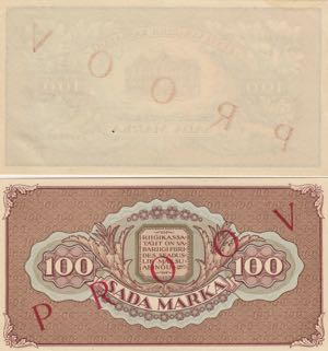 Estonia 100 marka 1923 ... 