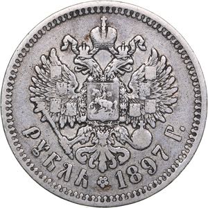 Russia Rouble 1897 ** - Nicholas II ... 