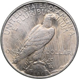 USA 1 dollar 1922
26.79 g. XF/XF