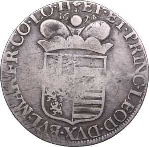 Belgia - Lüttich Patagon 1674 - Maximilian ... 