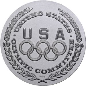USA medal Olympics 1984
46.90 g. 46mm. ... 