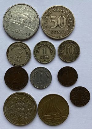 Estonia lot of coins (11)
(11)