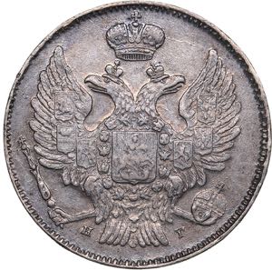 Russia 20 kopeks 1839 СПБ-НГ - Nicholas ... 