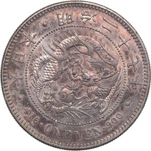 Japan Yen 1894
26.96 g. ... 