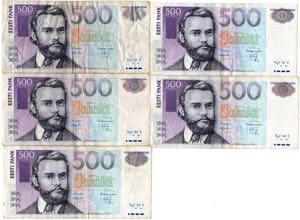 Estonia 500 krooni 2000 ... 
