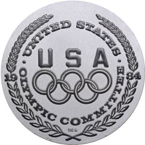 USA medal Olympics 1984
46.88 g. 46mm. ... 