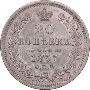 Russia 20 kopeks 1857 ... 