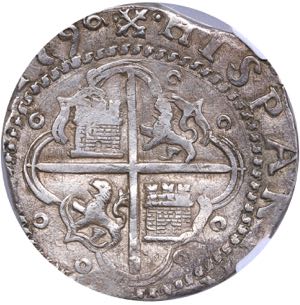 Spain - Valladolid 8 reales 1590 F - Philipp ... 