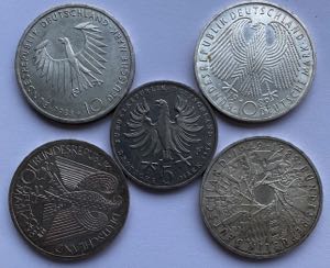Germany lot of coins ... 