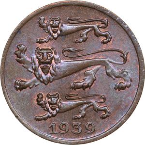 Estonia 1 sent 1939
1.92 g. AU/UNC Mint ... 