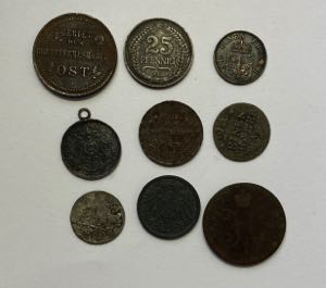 Germany and Russia lot of coins (9)
(9)
