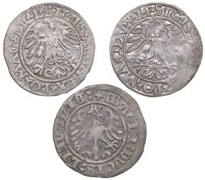 Lithuania 1/2 grosz 1509-1562 (3)
1509, ... 