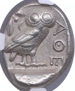 Attica, Athens AR Tetradrachm circa 440-404 ... 