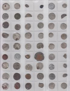 Lot of coins: Riga, Sweden, Poland, Russia ... 