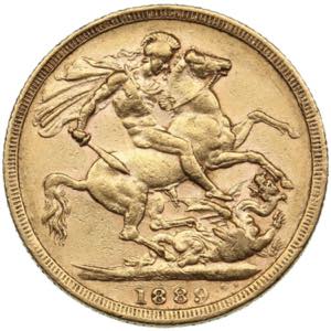 Australia 1 Sovereign 1889 - Victoria ... 
