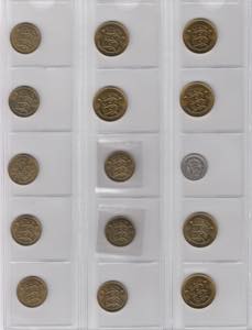 Lot of coins: Estonia ... 