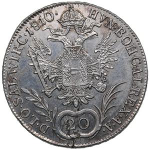 Austria 20 Kreuzer 1810 6.62g. XF/AU. Mint ... 