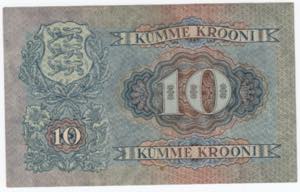 Estonia 10 Krooni 1928 XF+.