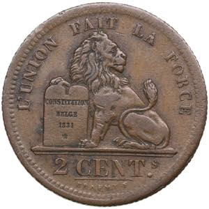 Belgium 2 Centimes 1833 ... 