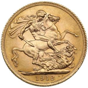 Australia 1 Sovereign 1912 - George V ... 