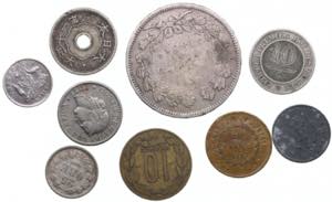 Lot of coins: France, ... 