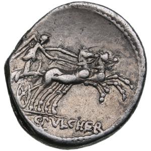 Roman Republic AR Denarius - C. Claudius ... 