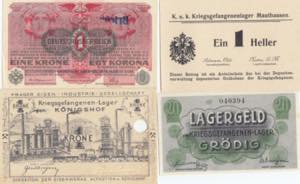 Austria banknotes (4) ... 