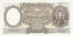 Argentina 5000 Pesos ... 