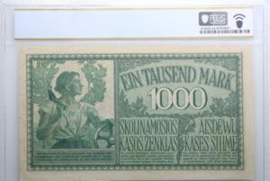 Germany, Lithuania 1000 Mark 1918 Kowno - ... 