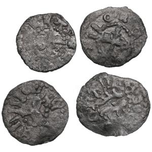 Small collection of Dorpat pfennig coins (4) ... 