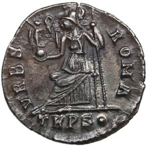 Roman Empire AR Siliqua - Valentinian I ... 