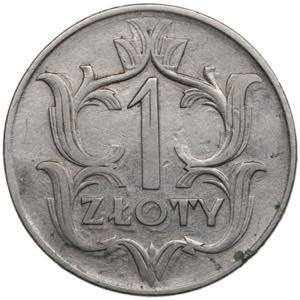 Poland 1 Zloty 1929 - Mint error 6.94g. ... 