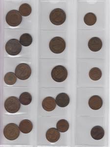 Lot of coins: Russia (22) Various condition.