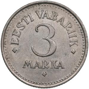Estonia 3 Marka 1922 ... 