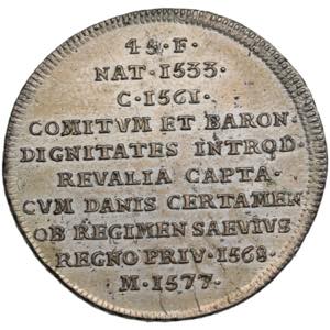 Reval (Estonia), Sweden Medal 1577 - Swedish ... 