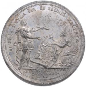 Estonia, Russian Empire Medal 1710 - Capture ... 