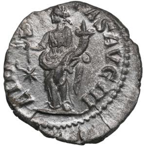 Roman Empire AR Denarius (AD 220-222) - ... 