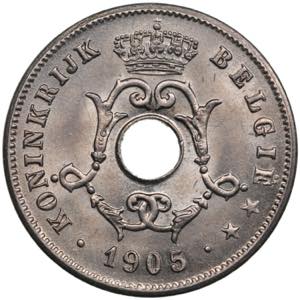 Belgium 10 Centimes 1905 ... 