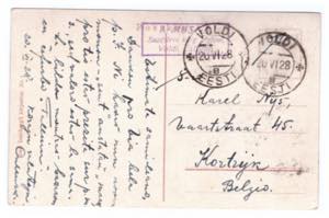 ESTONIA stamps 1925 AIR MAIL 5-45 marka ... 