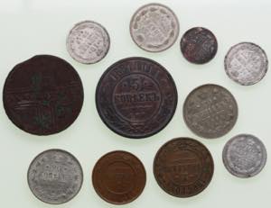 Lot of coins: Russia Kopecks (11) Various ... 