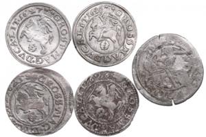 Group lot of coins: Polish-Lithuanian ... 