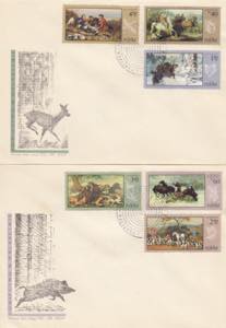 Poland, Envelopes - Hunting (6) ... 