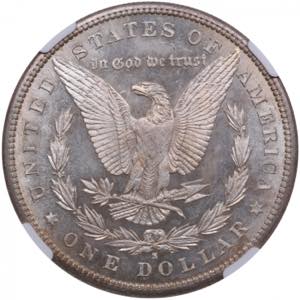 USA 1 Dollar 1881 S - NGC MS 63 Charming ... 