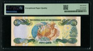 Bahamas 1/2 Dollar 2001 - PMG 67 EPQ Superb ... 