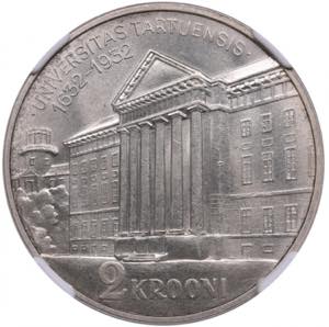 Estonia 2 Krooni 1932 - ... 