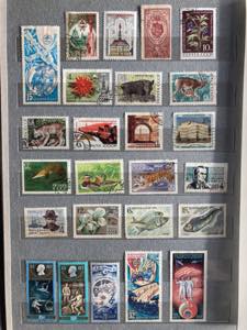 Collection of stamps: Russia, USSR, Estonia, ... 