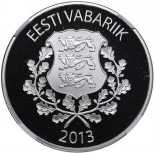 Estonia 7 Euro 2013 - 100th Anniversary of ... 