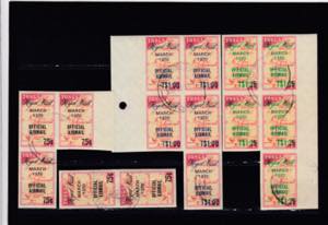 Group of Stamps: Russia - Some Specimen (6) ... 